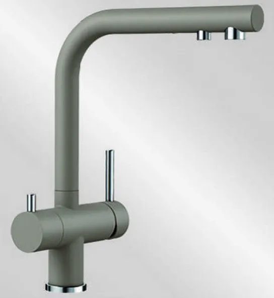 Фото товара: Blanco Fontas II, смеситель, гранит, серый беж