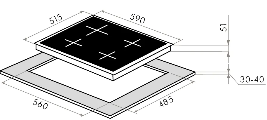 Схема встраивания