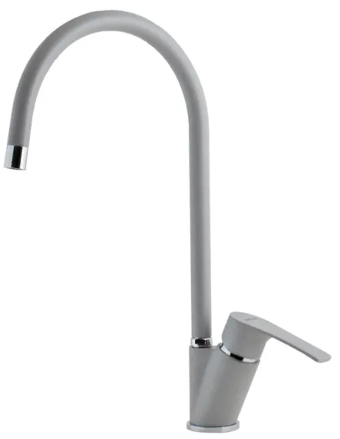 Фото товара: Ewigstein 50235016, смеситель, гранит, серый металлик