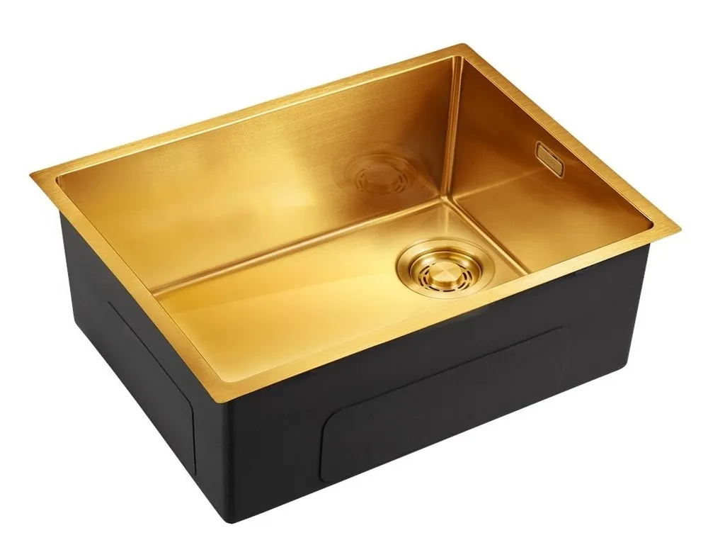 Фото товара: Emar EMB-540(UN) PVD Golden, мойка, нержавеющая сталь, золото