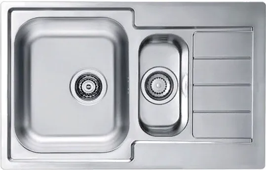 Фото товара: ALVEUS LINE 70 NAT-90, мойка, нержавеющая сталь (в комплекте с сифоном 1130555)