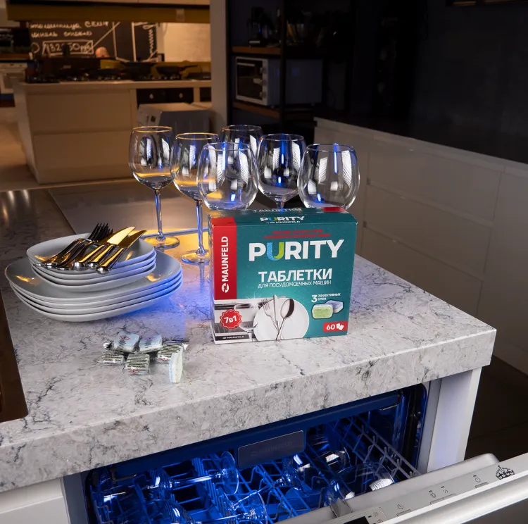 Детальное фото товара: Maunfeld таблетки для посудомоечных машин MDT60ST