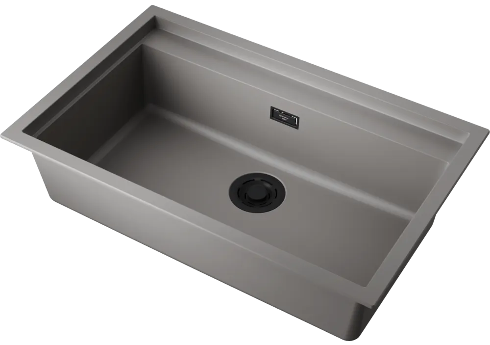 Детальное фото товара: Omoikiri Sintesi 79-GR, мойка, керамика, leningrad grey
