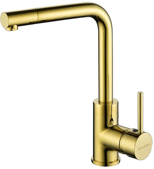 Фото товара: Paulmark HONNER, смеситель, золото