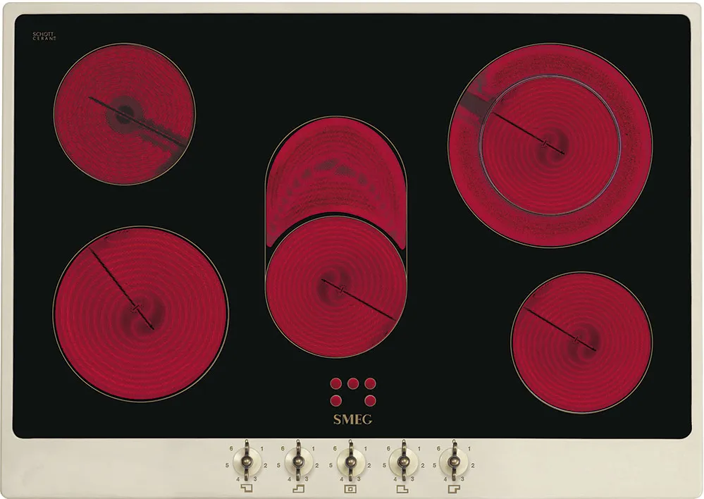 Фото товара: Smeg P875PO стеклокерамическая поверхность