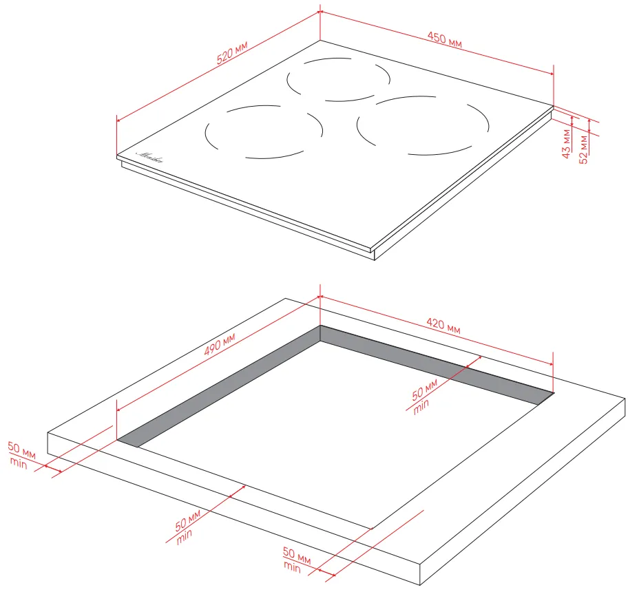 Схема встраивания