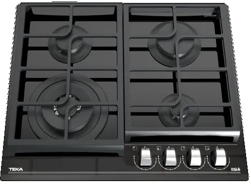 Детальное фото товара: Teka GZC 64320 XBN NIGHT RIVER BLACK газовая поверхность