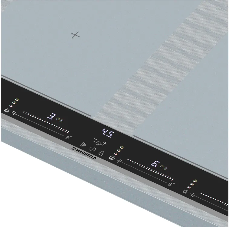 Детальное фото товара: Maunfeld CVI594SF2MBL LUX индукционная поверхность