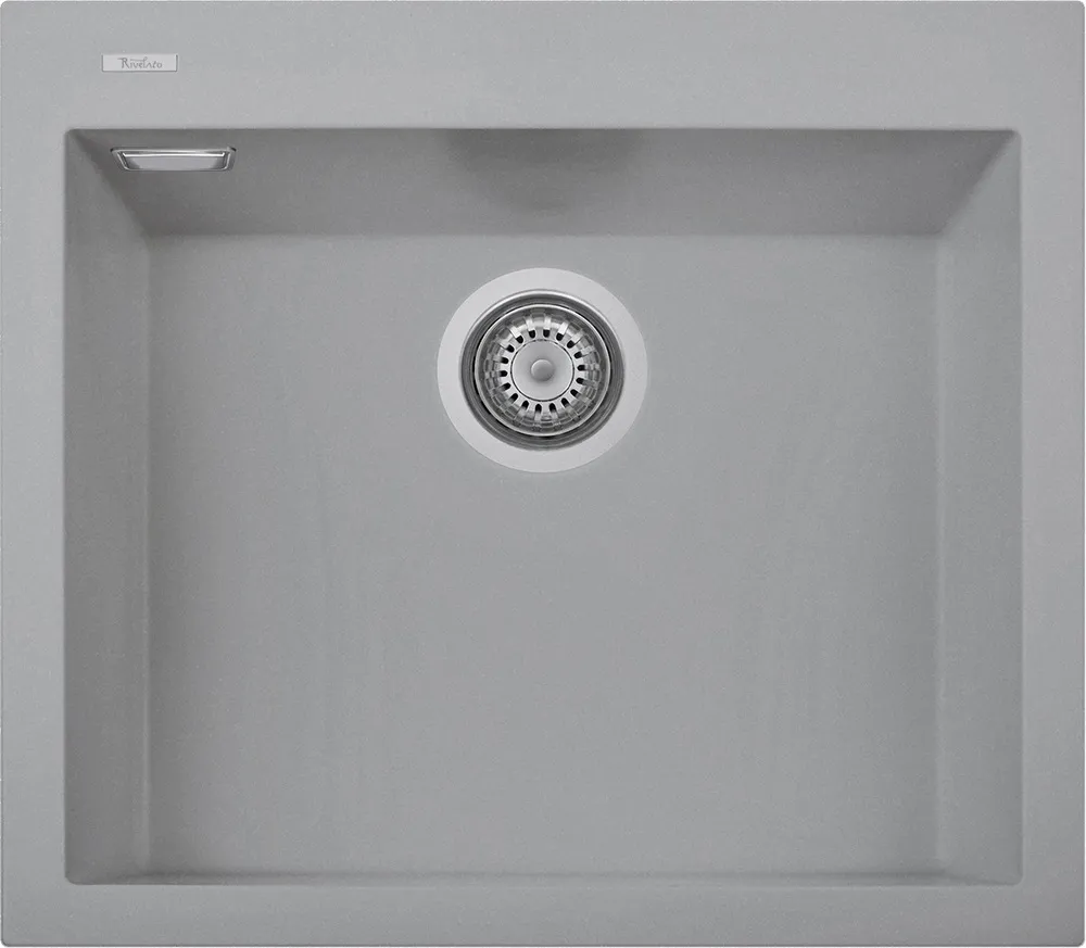 Фото товара: Rivelato ZENO ZN-6051 grigio puro, мойка, гранит, серый