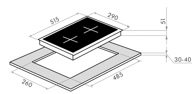 Детальное фото товара: Maunfeld EGHG.32.23CB/G газовая поверхность