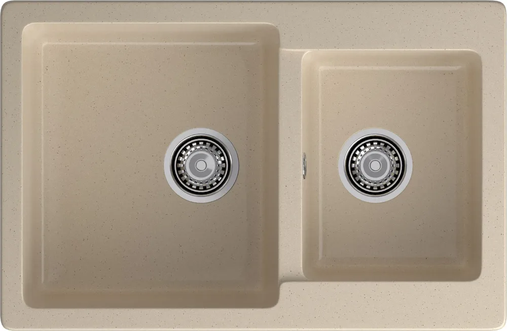 Фото товара: GranFest PRACTIK GF-P-780 K, мойка, мрамор, кашемир