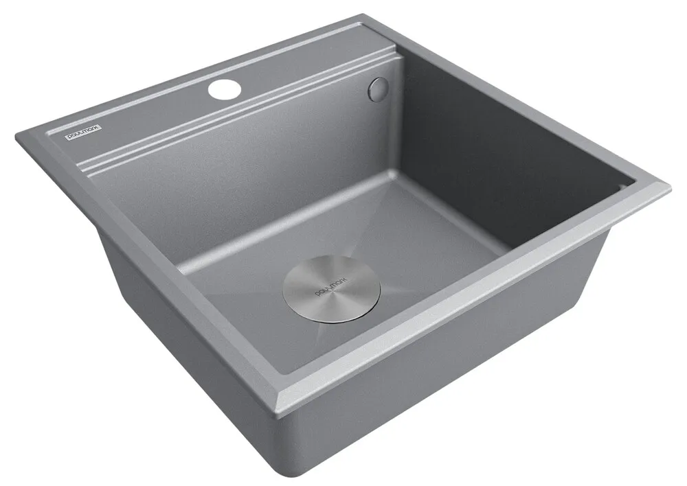 Детальное фото товара: Paulmark STEPIA 50, мойка, гранит, серый металлик