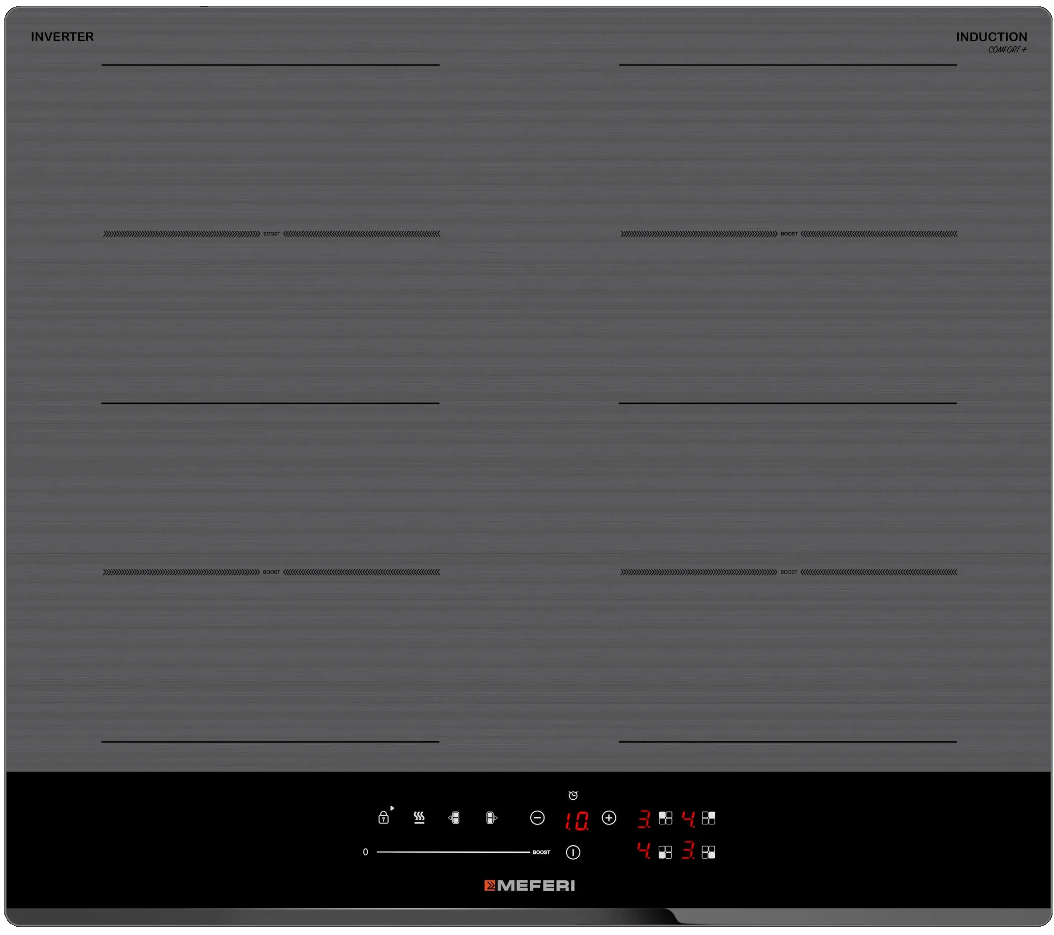 Фото товара: MEFERI MIH604GR COMFORT PLUS индукционная поверхность