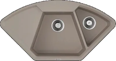 Фото товара: Omoikiri Yonaka 98-C-SA, мойка, гранит, бежевый