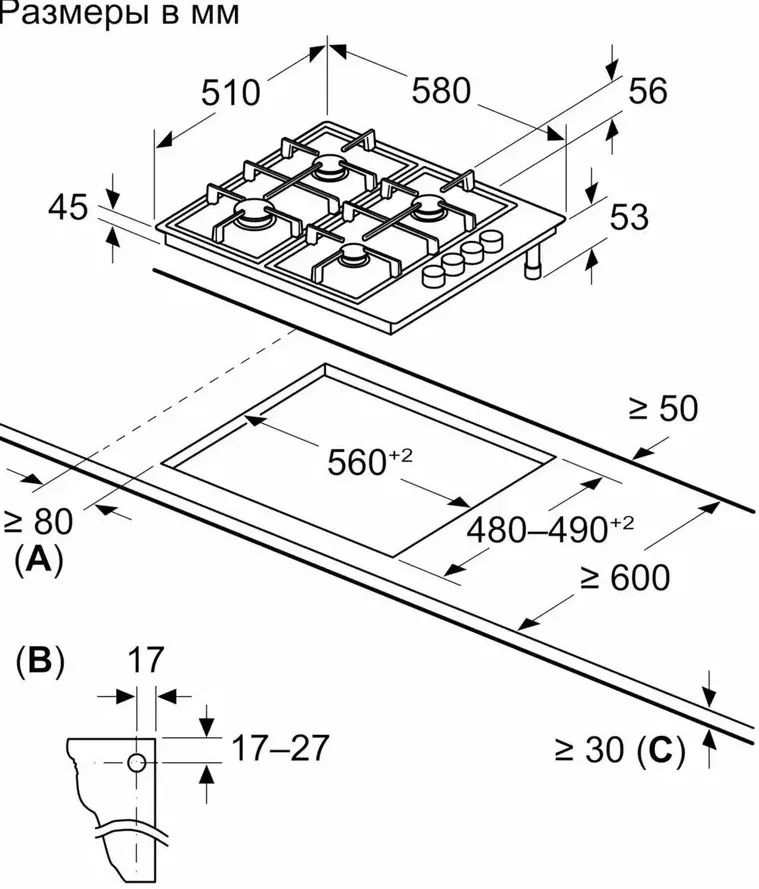 Схема встраивания