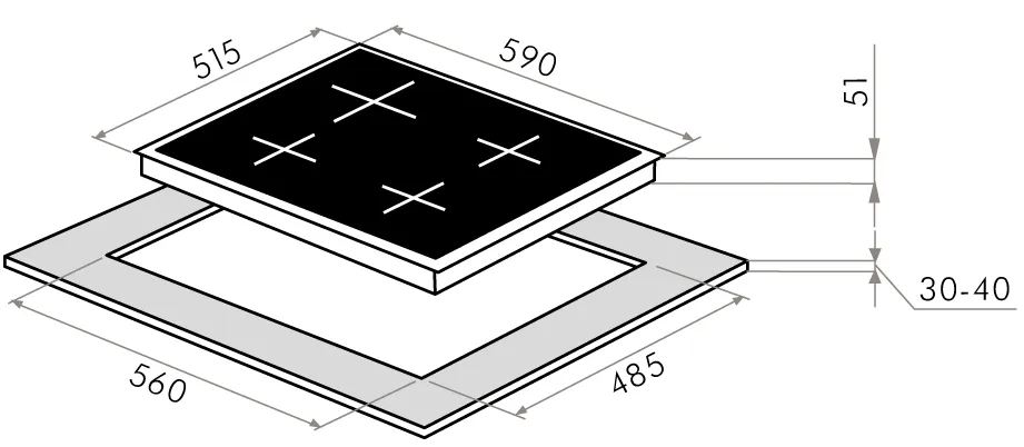 Схема встраивания