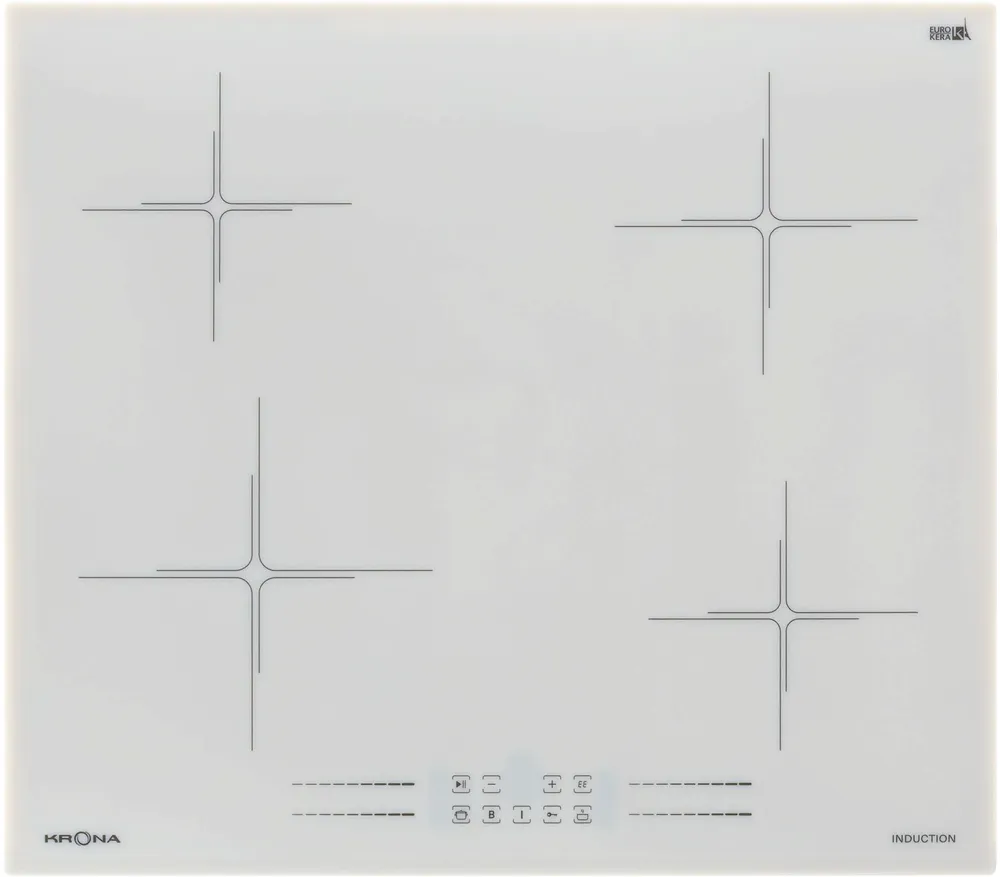 Фото товара: Krona FARBE 60 WH индукционная поверхность