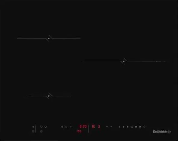 Фото товара: De Dietrich DPI4301BP индукционная поверхность