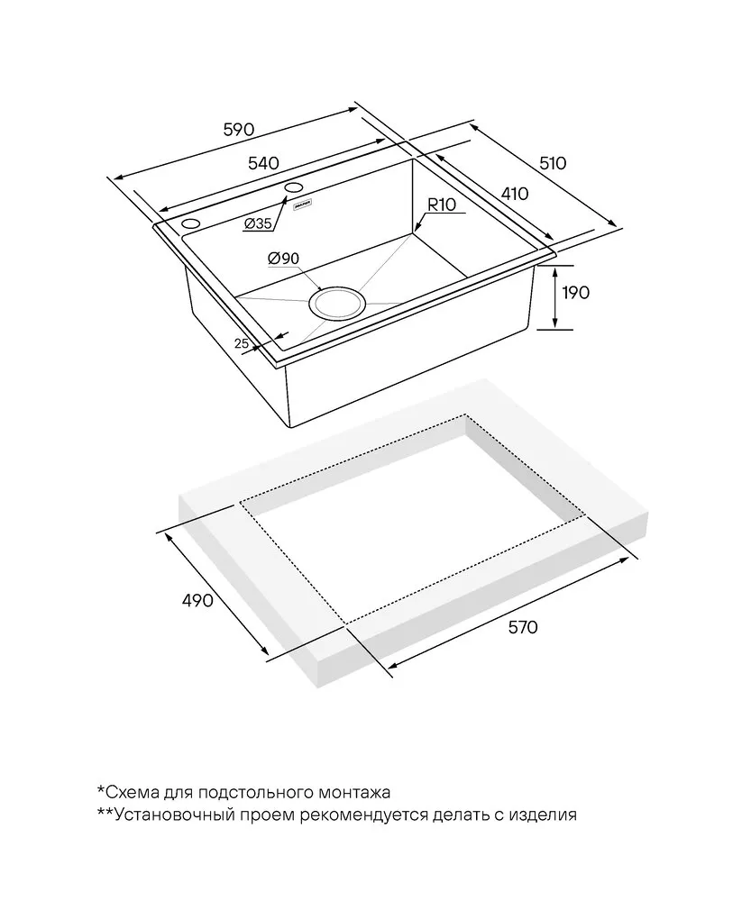 Схема встраивания