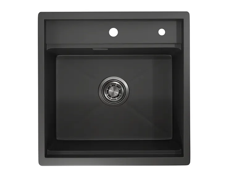 Фото товара: GRANULA 5051 мойка, нержавеющая сталь, черный матовый