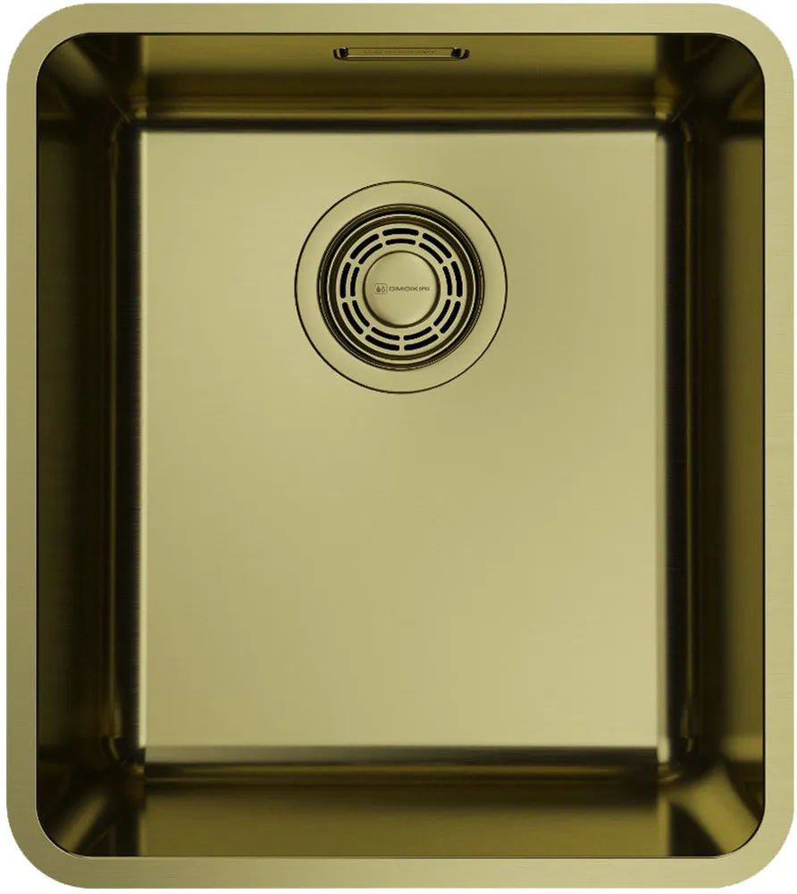Фото товара: Omoikiri Omi 37-U/I-LG Ultra, мойка, нержавеющая сталь/светлое золото