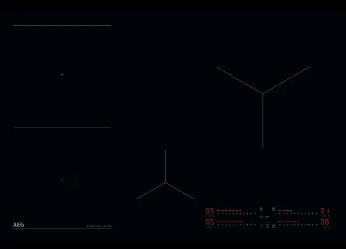 Фото товара: AEG V84IIB30IB индукционная поверхность