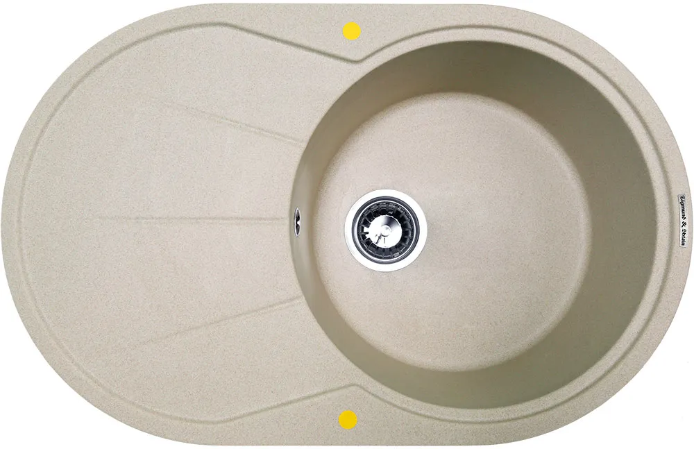 Детальное фото товара: Zigmund & Shtain KREIS OV 770B, мойка, осенняя трава 