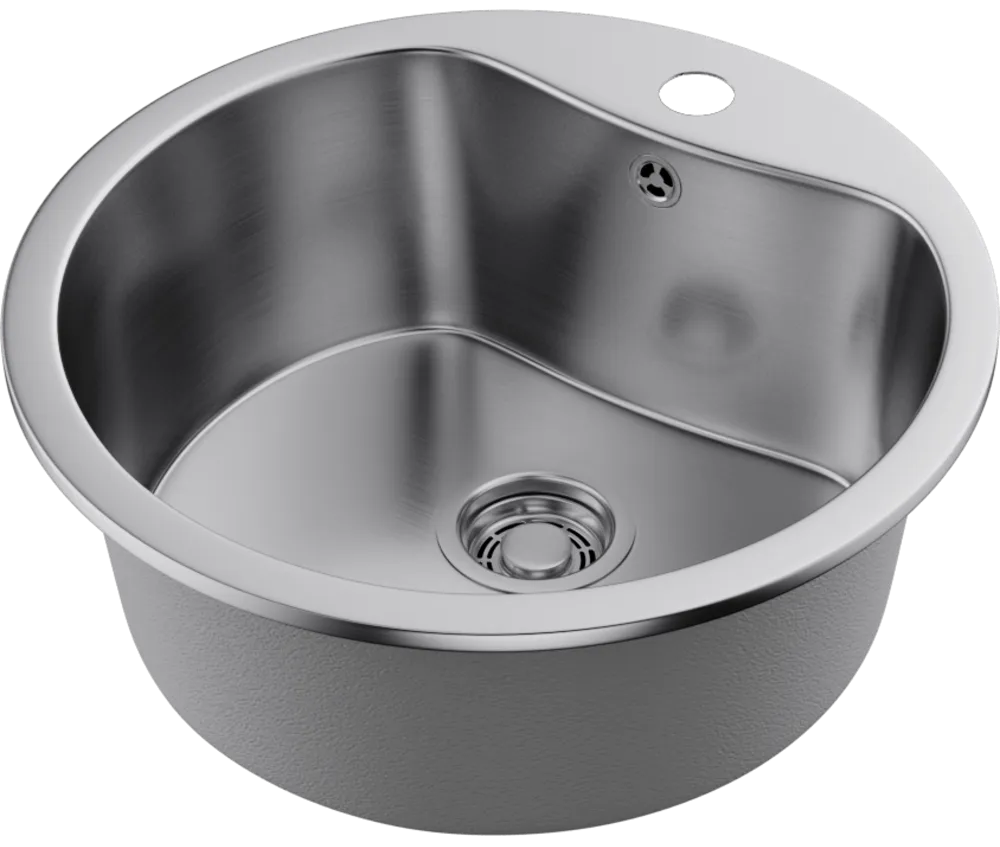 Детальное фото товара: Omoikiri Saroma 51-1-IN, мойка, нержавеющая сталь