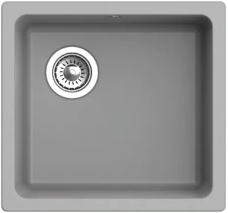 Фото товара: Ewigstein EW-4540, мойка, гранит, серый металлик