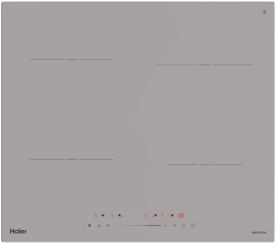 Фото товара: Haier HHY-Y64TVTW индукционная поверхность