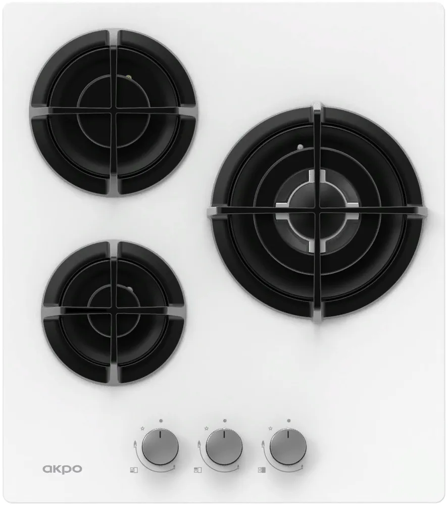 Фото товара: AKPO PGA 453 FGC2 WH газовая поверхность