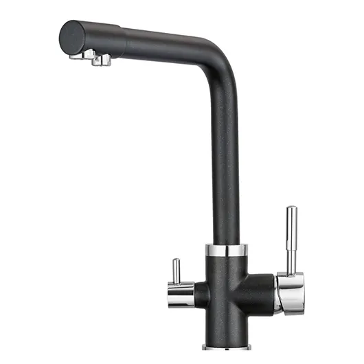 Фото товара: GRANULA 2015 смеситель, гранит, шварц