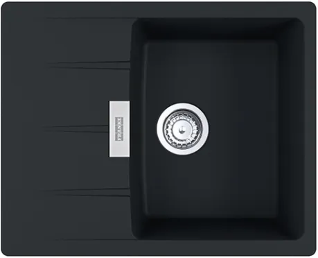 Детальное фото товара: Franke CNG 611/211-62, мойка, гранит, черный матовый