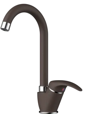 Фото товара: Omoikiri Umi-DC, смеситель, гранит, темный шоколад