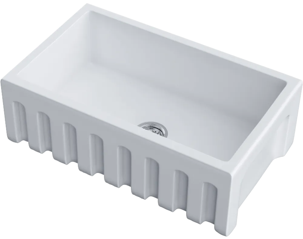 Детальное фото товара: Omoikiri Mikura 76-WH, мойка, керамика, белый
