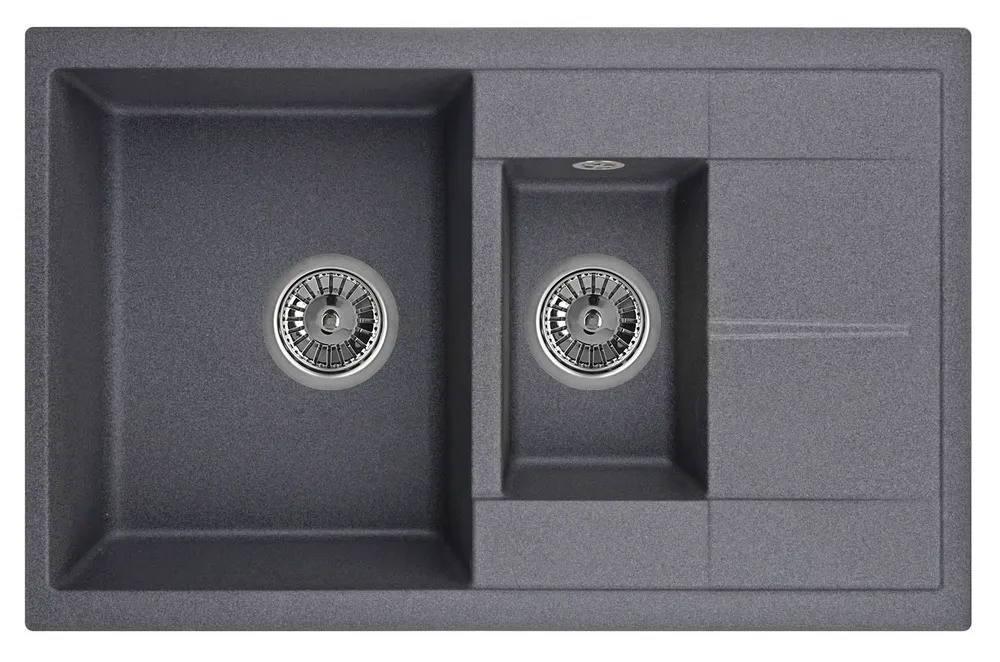 Фото товара: GRANULA 7802 мойка, гранит, графит