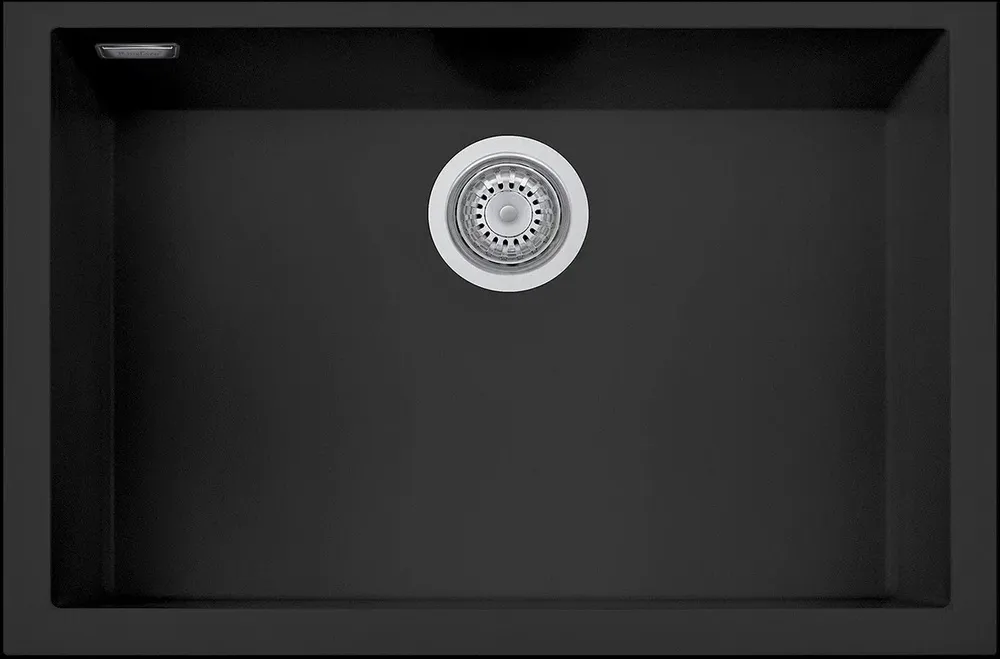 Фото товара: Rivelato STRIA SR-6963 nero profondo, мойка, керамика, черный