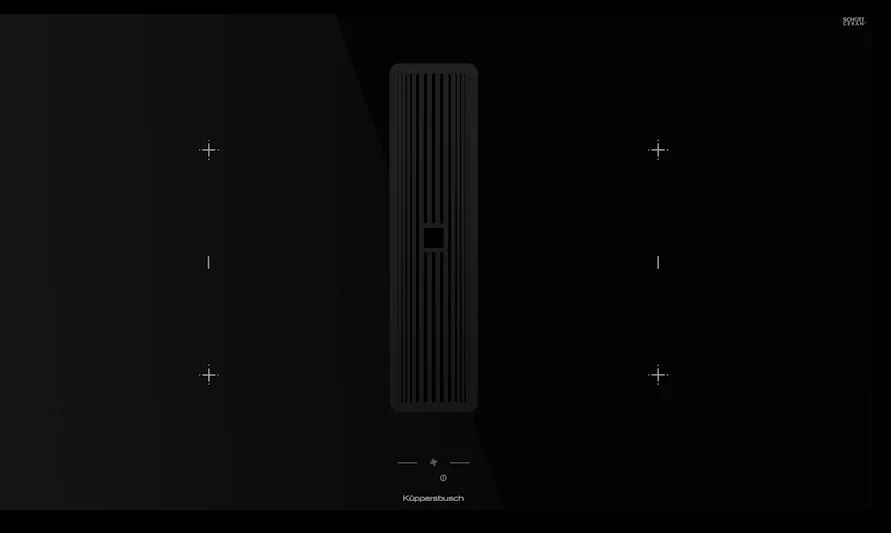 Детальное фото товара: Kuppersbusch KMI 9850.1 SR-E Black Velvet индукционная поверхность