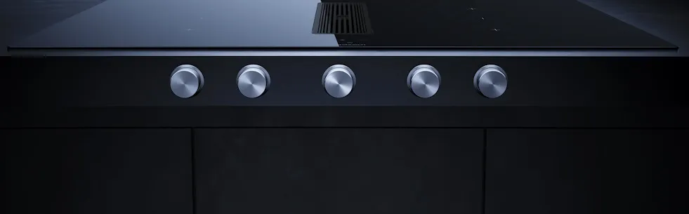 Детальное фото товара: Kuppersbusch KMI 9850.1 SR-E Black Chrome индукционная поверхность