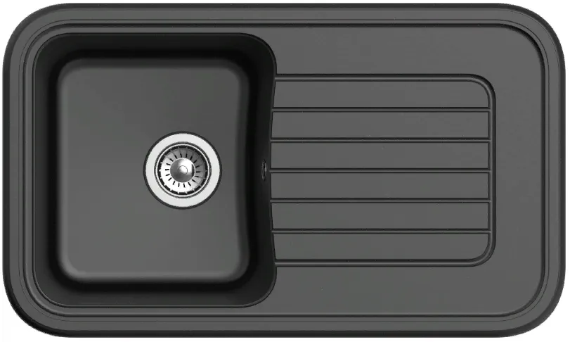 Фото товара: Ewigstein Antik A- 60F, мойка, гранит, черный