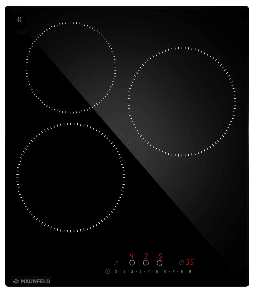 Детальное фото товара: Maunfeld AVCE3025SDBK стеклокерамическая поверхность