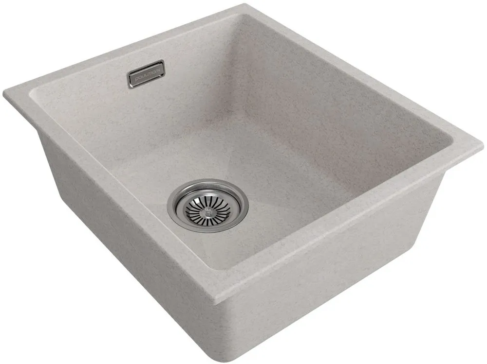 Детальное фото товара: Paulmark LUMI 45UNI, мойка, гранит, бежевый