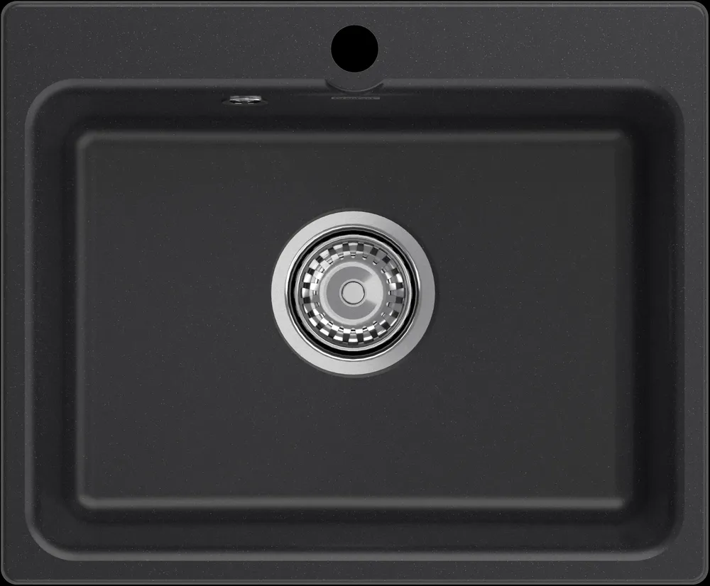 Фото товара: GranFest GF-SMART 520, мойка, мрамор, черный
