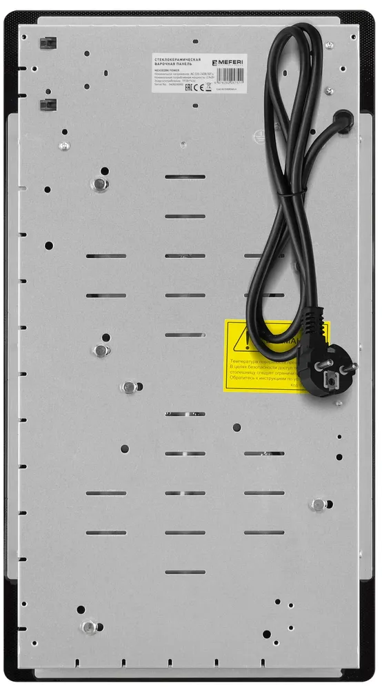 Детальное фото товара: MEFERI MEH302BK POWER стеклокерамическая поверхность