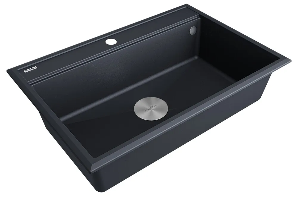 Детальное фото товара: Paulmark STEPIA 80, мойка, гранит, антрацит