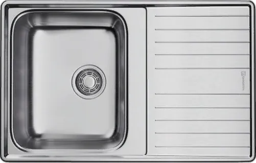 Детальное фото товара: Omoikiri Sagami 79-IN, мойка, оборачиваемая, нерж. сталь 