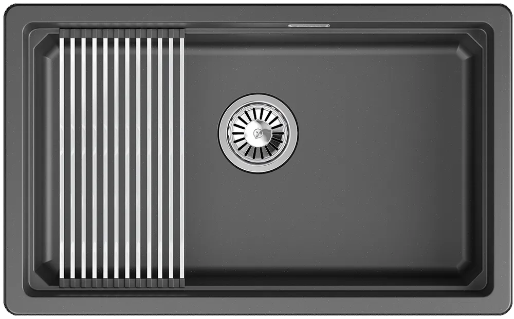 Детальное фото товара: GRANULA 7303iU мойка, гранит, шварц