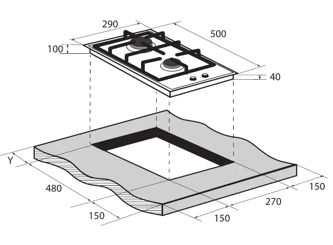 Схема встраивания