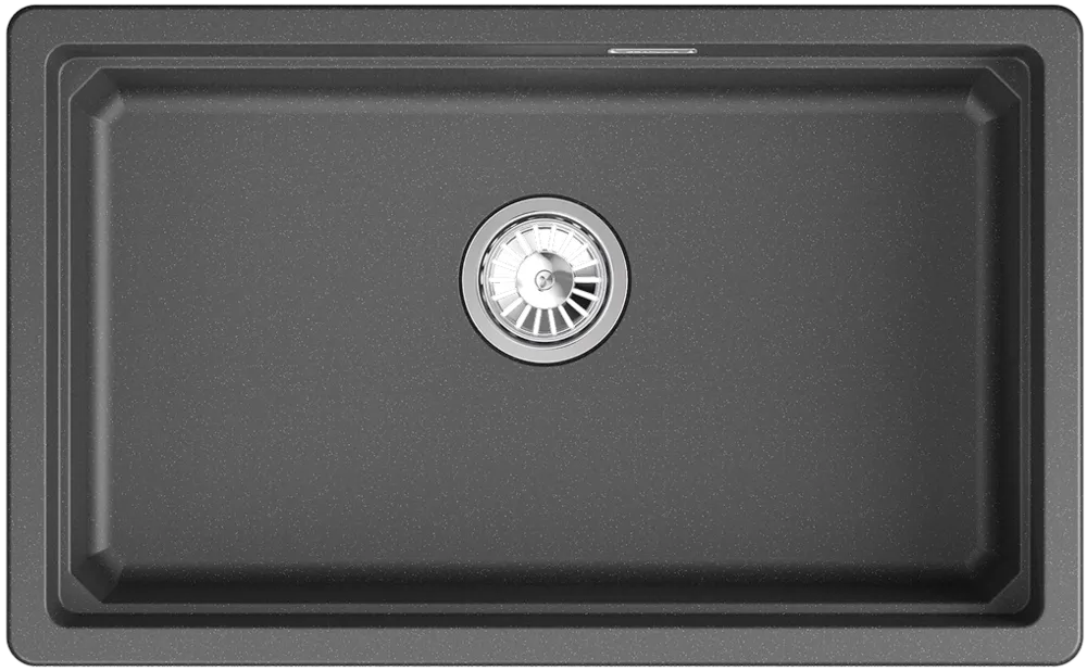 Детальное фото товара: GRANULA 7303iU мойка, гранит, черный