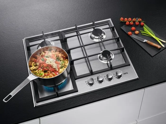 Детальное фото товара: AEG HGB64420SM газовая поверхность